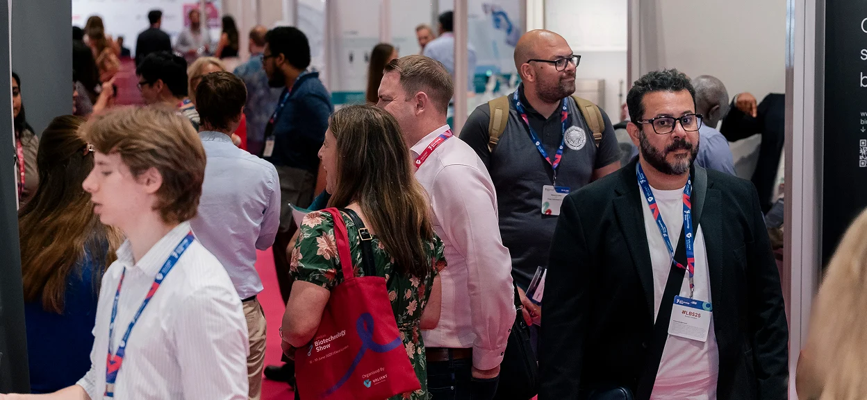 Exhibition floor at the UK’s Premier Life Sciences Expo